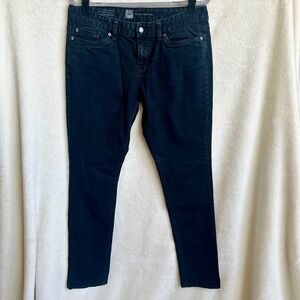 Mossimo Premium Denim Curvy Skinny Black Jeans Size 12 Fit 4